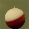 Armadilla Wax Works Vanilla Sandalwood 4 Inch Fragrance Layer Ball Candle