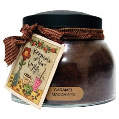 A Cheerful Giver Caramel Macchiato Scented Jar Candles