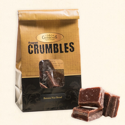 Crossroads Banana Nut Bread Scented Crumble Wax Melts