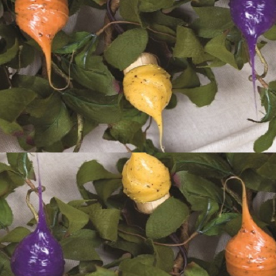 Rustic String Light Bulb Packs ~ 4 Watt Halloween Colors