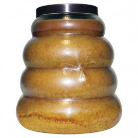 A Cheerful Giver Large Honey Pear Cider Scented 30 Oz Beehive Jar Candle