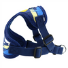 Island Sharks Design Wrap and Snap Choke Free Harness w/ Mesh Lining