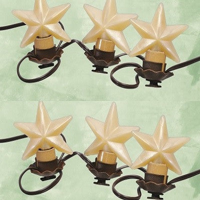 Vickie Jeans Creations ~ Warm Star Bulbs