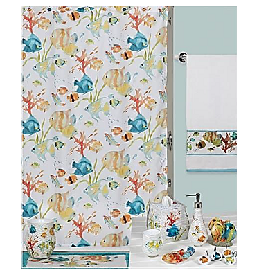 Rainbow Fish Bath Coordinates by Creative Bath