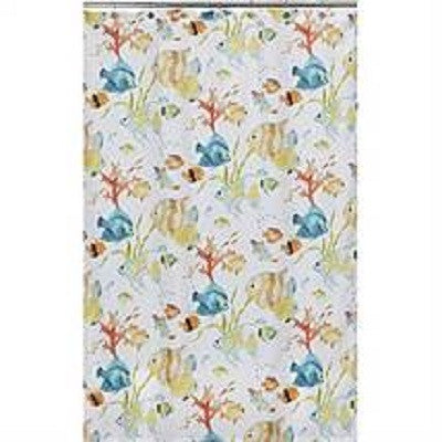 Creative Bath Rainbow Fish Shower Curtain