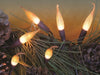 Bag of 20 Silicone Warm Old World Flame Shaped Pop-On Bulb Covers