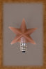 Four (4) Watt Silicone Star Bulbs ~ Medium