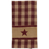 Cranberry Country Star Towel