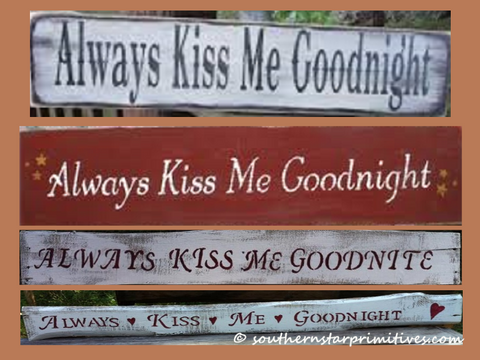 Custom Handpainted Signs