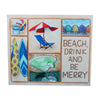 Beach Drink & Be Merry Canvas Wall Art