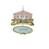 Beach House With Dangle Ornament