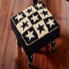 Black Star Farm House Hooked Stool