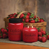 Crossroads Original Design Juicy Strawberry 16 ounce Scented Jar Candle