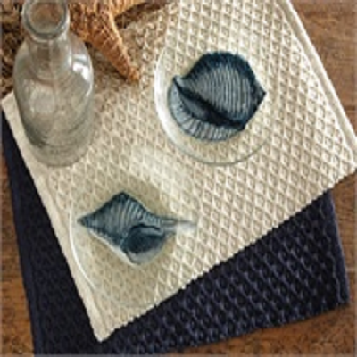 Glass Shell Plate Set