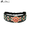 Montana West Embroidered Collection Headband ~ Floral Concho