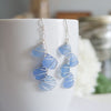 The Hurricane ~ Genuine Sea Glass Earrings