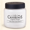 Crossroads Island Coconut Scented Jar Candles