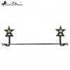 Montana West Western Metal Lonestar Towel Rack