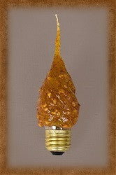 7.5 Watt Standard Base Flicker Bulb by Vickie Jeans Creations ~ Spicy Rosehips