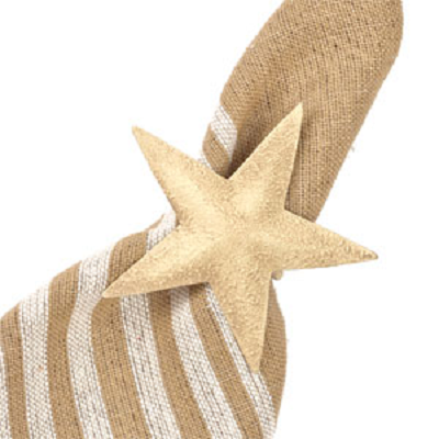 Aged Star Napkin Ring