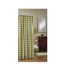 St Maarten Jacquard Check Shower Curtain