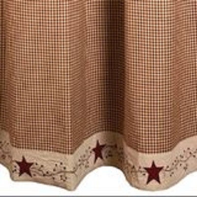 Star & Berry Vine Shower Curtain