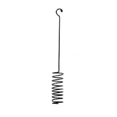 Rusty Coil Hanging Taper Candle Holder