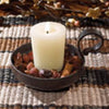 Black Fingertip Candle Pan