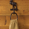 Cast Moose Towel Ring