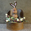 Chocolate Bunny Grain Scoop Night Light