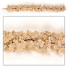 Cream Burlap Hydrangea 4' Garland