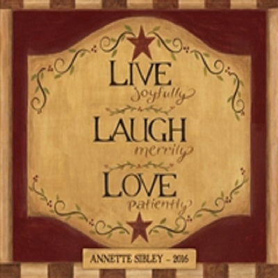 Crossroads Original Designs Annette Sibley - 2016 Wall Calendar