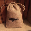 Scented Primitive Crow Burlap Sack