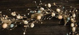 Egg Pip & Burlap Garland