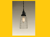 Half Gallon Open Bottom Mason Jar Pendant Lamp with Clear Glass