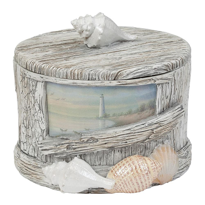 Creative Bath At The Beach Vanity Jar