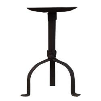 Iron Pillar Candle Holder