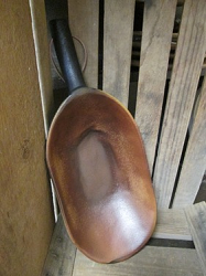 Large Treenware Scoop with Handle