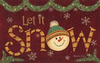 Let It Snow Floor Mat