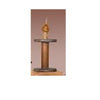 Wooden Textile Spool Lamp ~ Medium