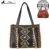 Montana West Concho Collection Concealed Handgun Tote ~ Geometric Studs & Tassels