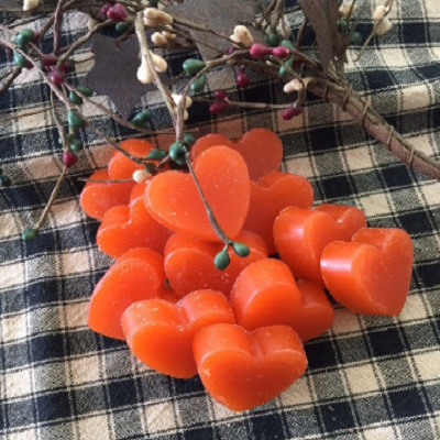 One Dozen Scented Heart Wax Melts