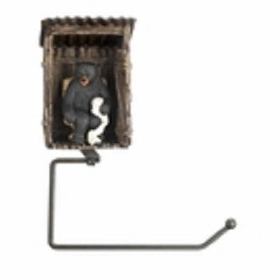 Outhouse Bear Toilet Paper Holder