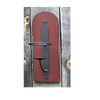 Burgundy Pint Size Mason Jar or Pillar Candle Wall Sconce