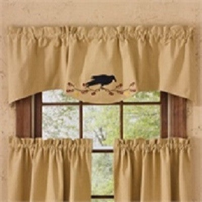 Primitive Crow Lined Wave Valance