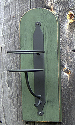 Quart Size Mason Jar or Pillar Candle Wall Sconce