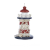 Lighthouse With Fishnet & Starfish Ornaments