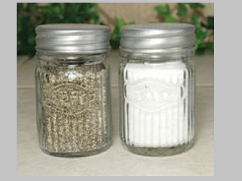 Hoosier Salt & Pepper Shakers