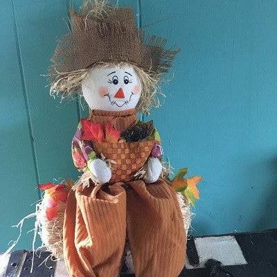 Large Scarecrow Shelf Sitter
