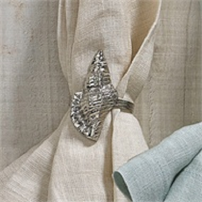 Nickel Shell Napkin Ring